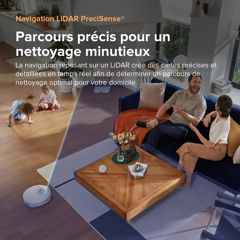 Roborock Qrevo Master Set robot aspirateur laveur avec station multifonction 3.0