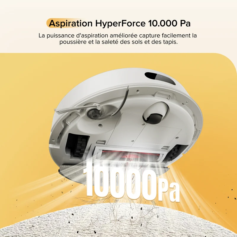 Roborock Q7 M5 Set ( Q7 Max amélioré ) robot aspirateur avec aspiration de 10 000 Pa