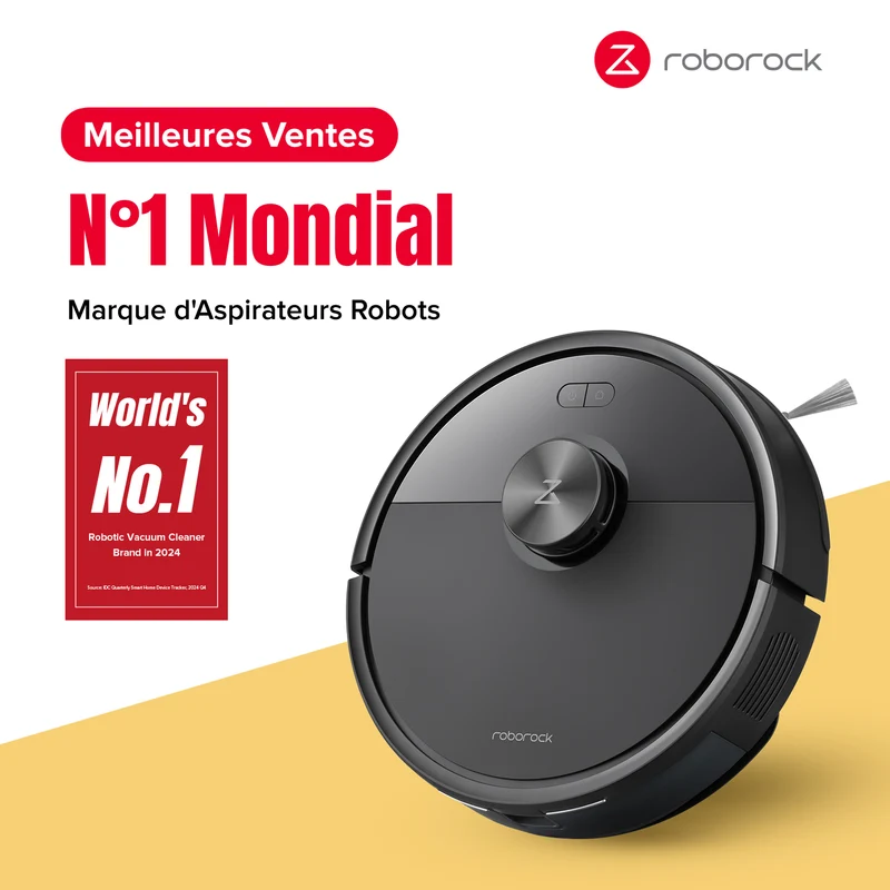 Roborock Q7 M5 Set ( Q7 Max amélioré ) robot aspirateur avec aspiration de 10 000 Pa