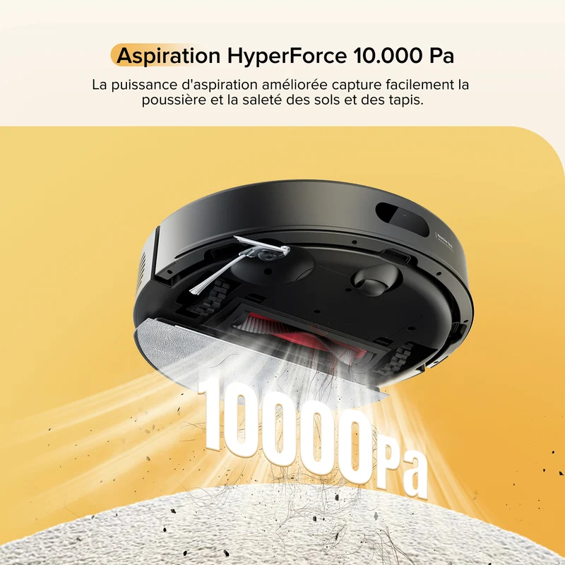 Roborock Q7 M5 Set ( Q7 Max amélioré ) robot aspirateur avec aspiration de 10 000 Pa