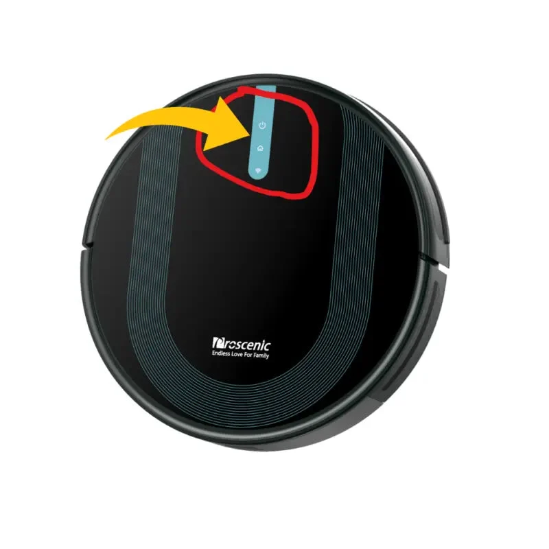 Jeu de roues droites Proscenic 850T
