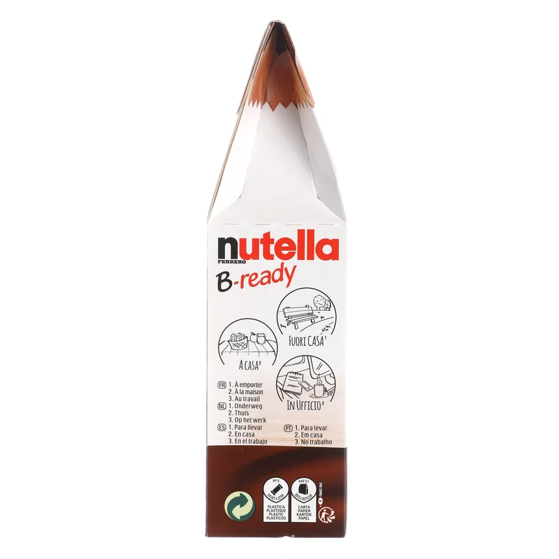 Gâteau fourrés chocolat noisette B-Ready