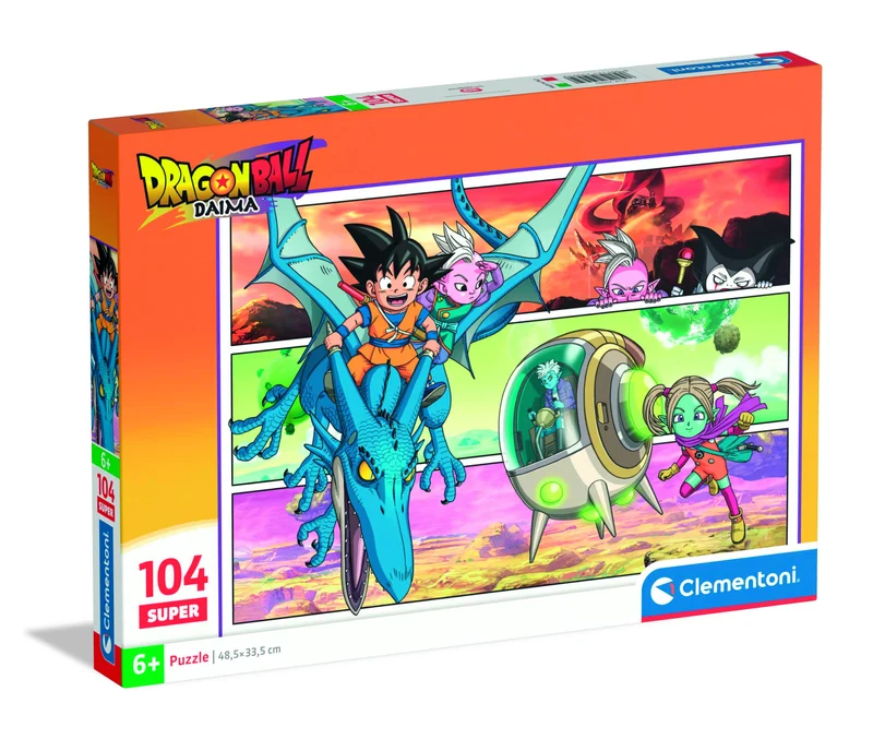 Puzzle Super Dragon Ball Clementoni – 104 pièces