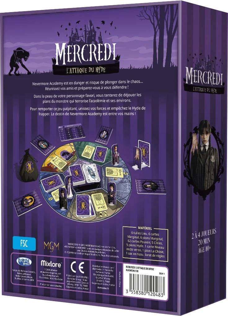 Jeu Mercredi : L’Attaque du Hyde Asmodee
