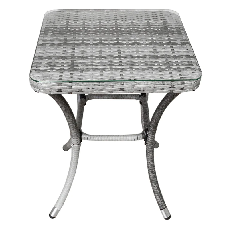 Ensemble Bistro en Polyrotin Jardí Gris