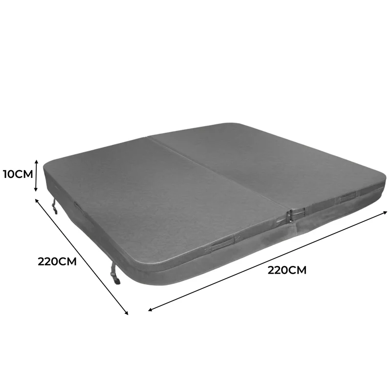 Housse de Spa Jardi - Gris - 220 cm x 220 cm