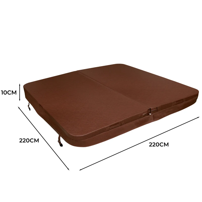 Housse de Spa Jardi - Marron - 220 cm x 220 cm