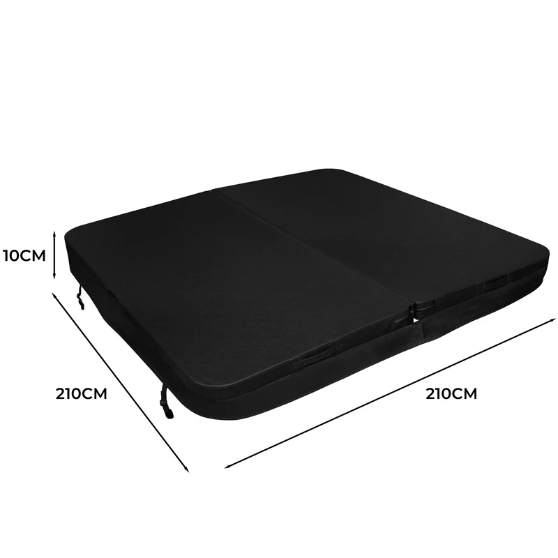 Housse de Spa Jardi - Noir - 210 cm x 210 cm