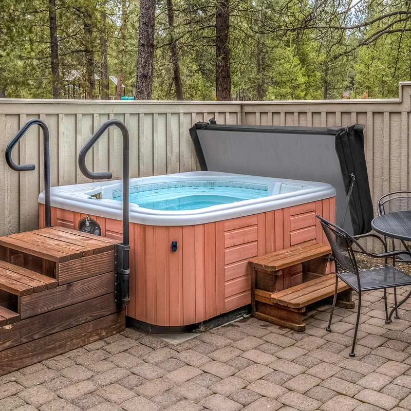 Housse de Spa Jardi - Noir - 210 cm x 210 cm