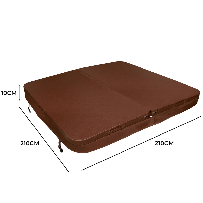 Housse de Spa Jardi - Marron - 210 cm x 210 cm