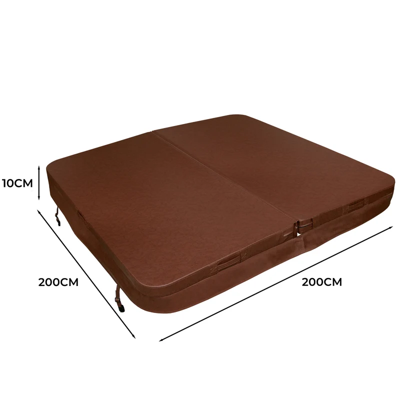 Housse de Spa Jardi - Marron - 200 cm x 200 cm