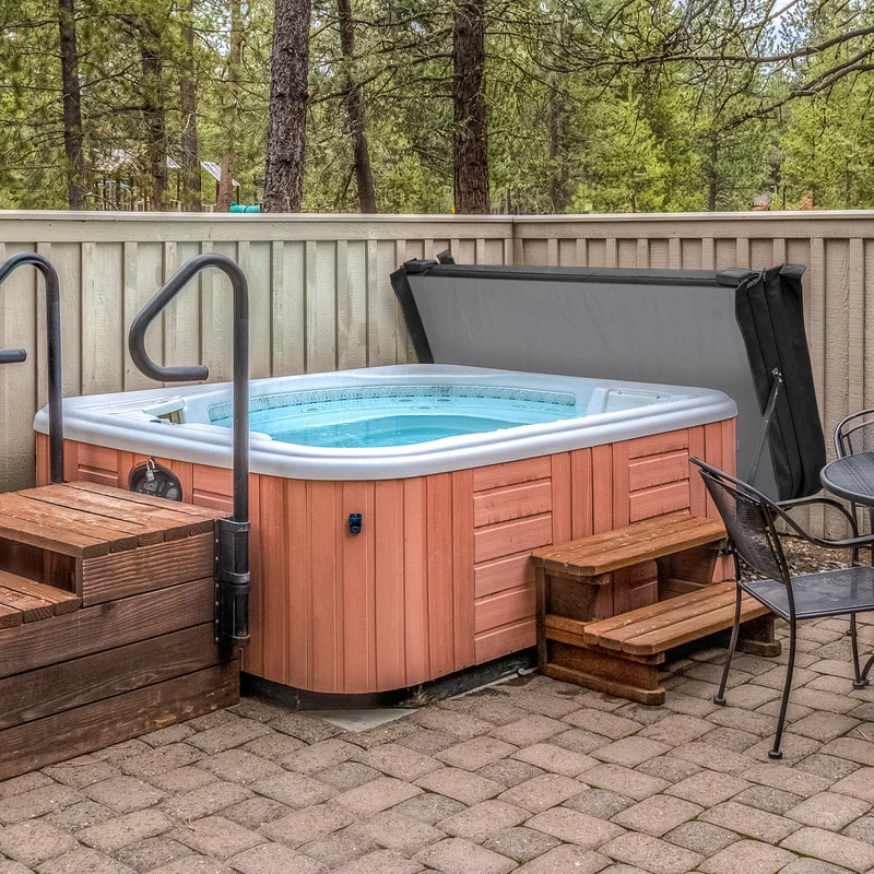 Housse de Spa Jardi - Noir - 220 cm x 220 cm
