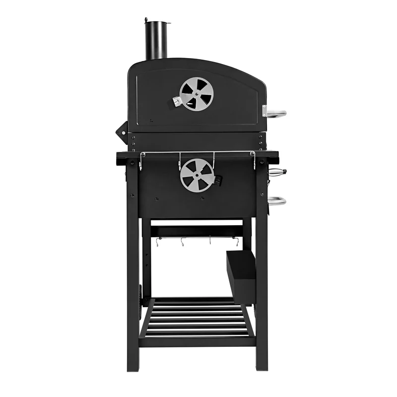 Barbecue au Charbon Fumoir XL avec Bois de Fumage