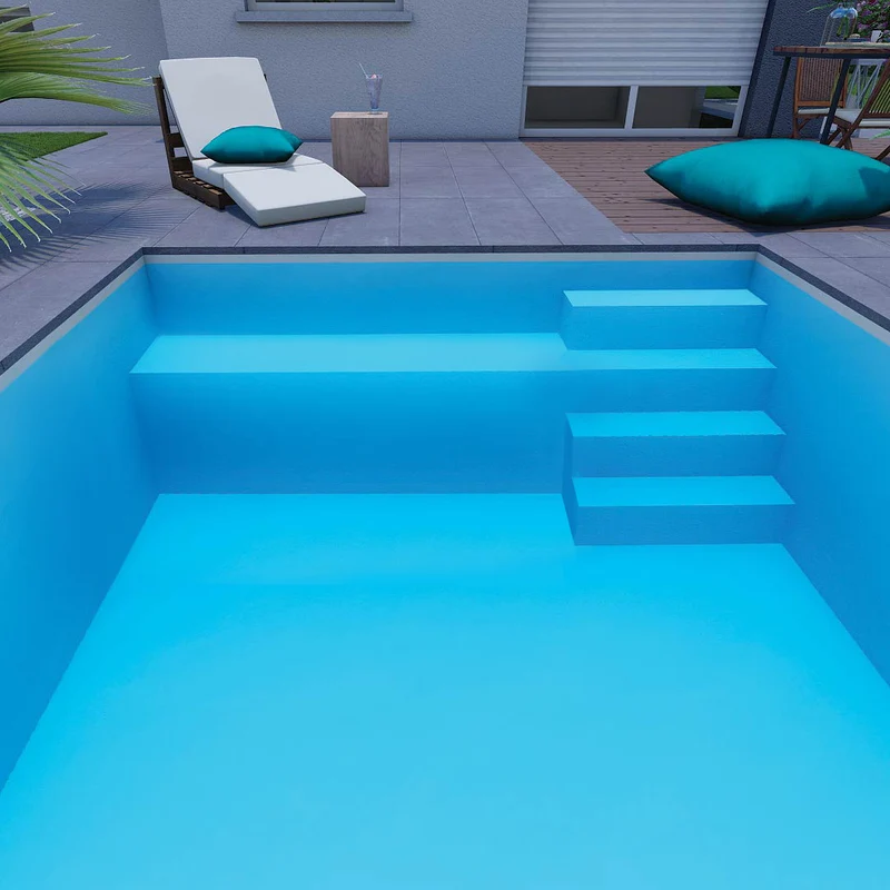 Liner pour escalier plage intérieur 4 marches