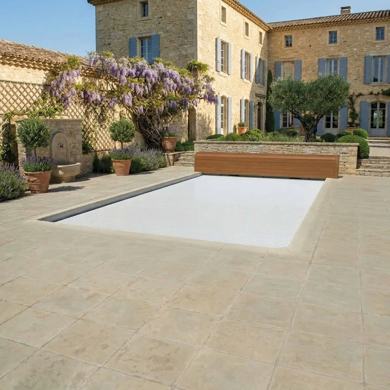 Volet piscine Pool Confort banc PVC AFC électroniques