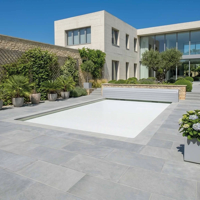 Volet piscine Pool Confort banc PVC AFC électroniques