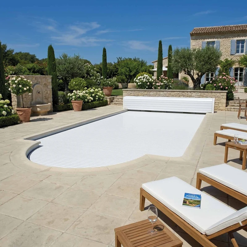Volet piscine Pool Confort banc PVC AFC électroniques