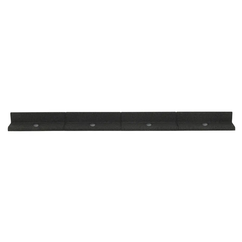 Lot de 14 Bordures de Jardin Flexibles en Caoutchouc 1,2 m & Maillet - Noir