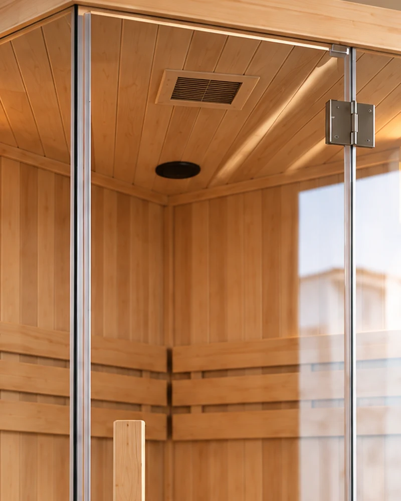 Sauna Finlandesa para casa Esquina 4-5 personas