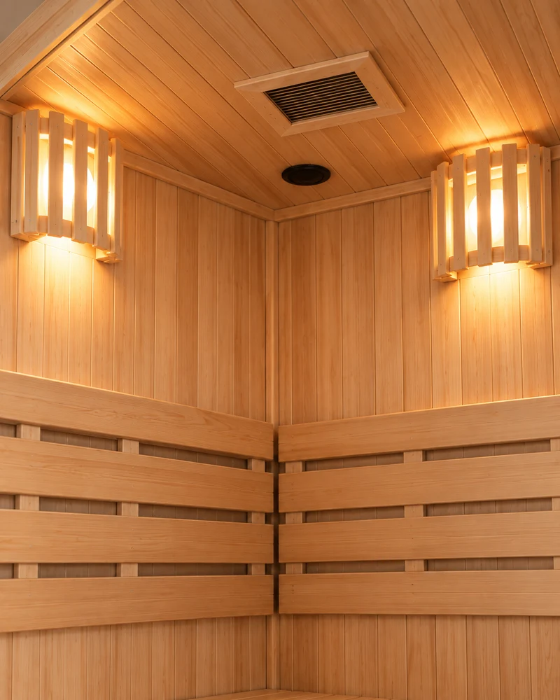 Sauna Finlandesa para casa Esquina 4-5 personas