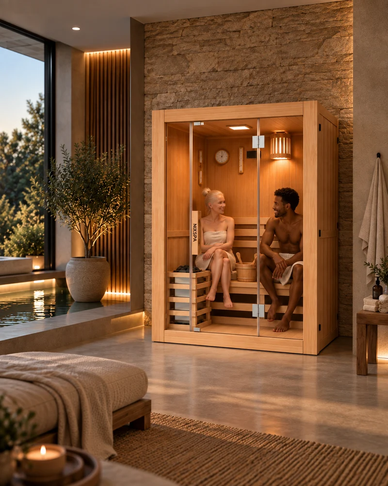 Sauna Finlandesa para casa 3 Personas