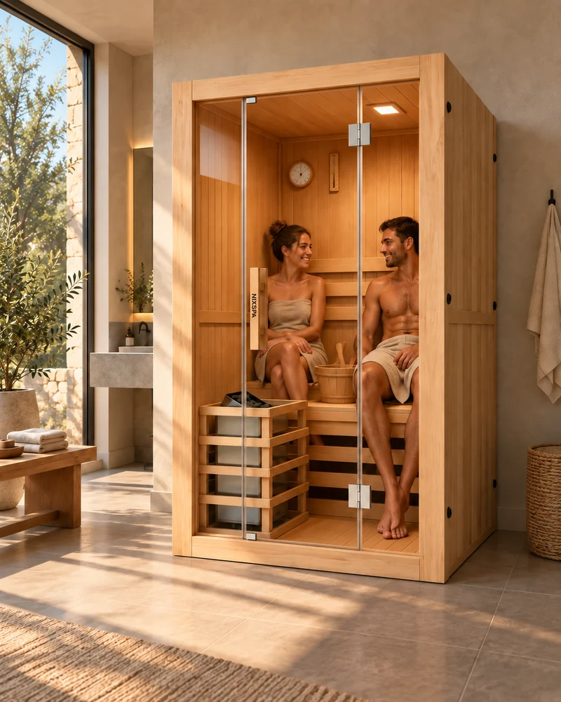 Sauna Finlandesa para casa 2 Personas