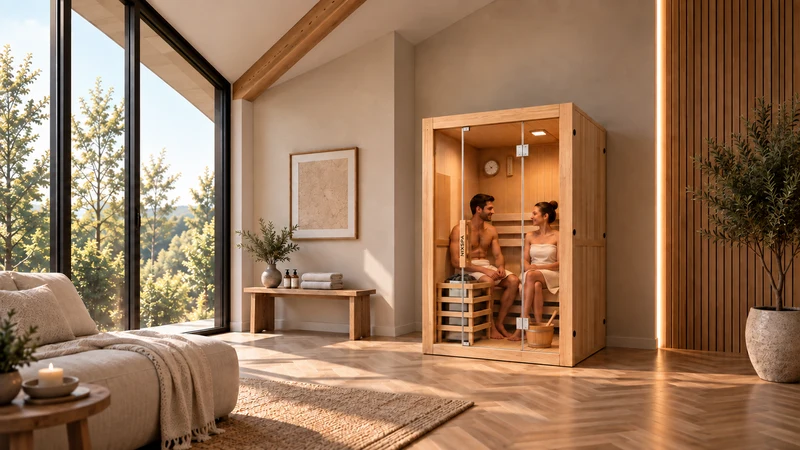 Sauna Finlandesa para casa 2 Personas