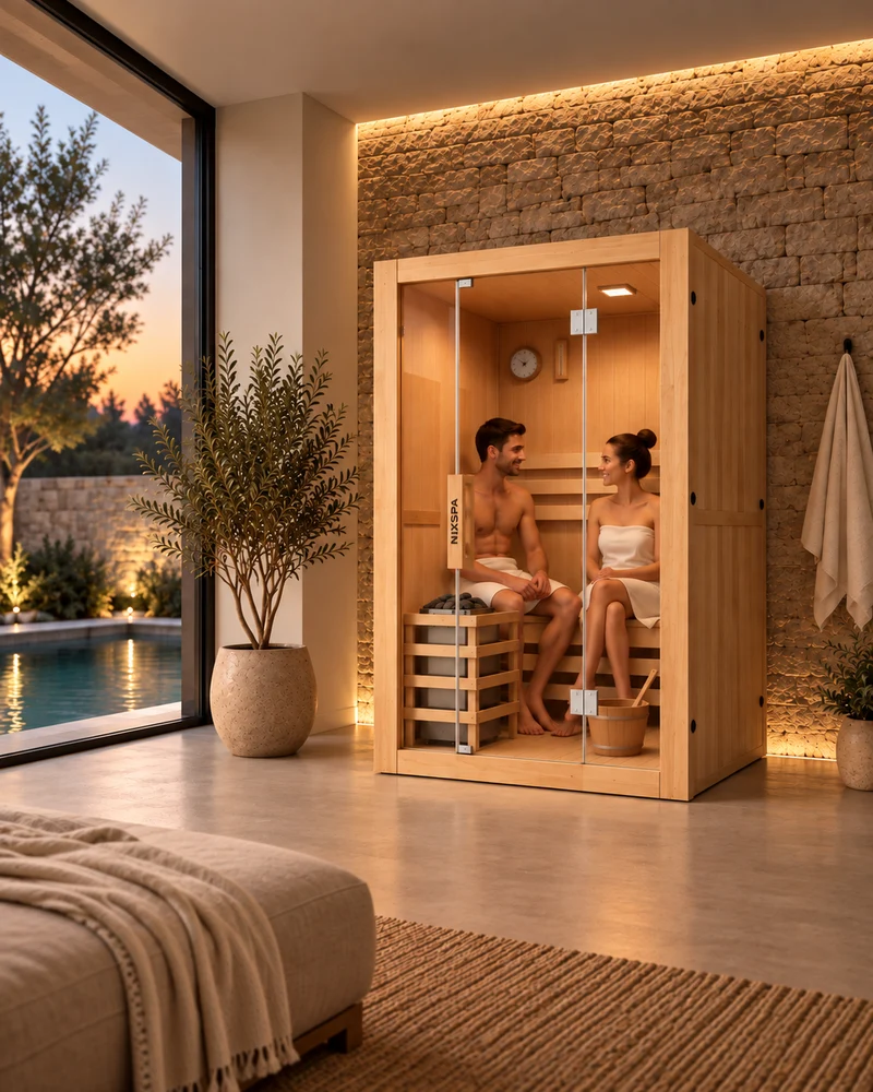 Sauna Finlandesa para casa 2 Personas