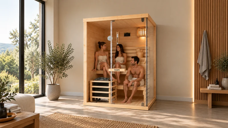 Sauna Finlandesa para Casa 2-3 Personas