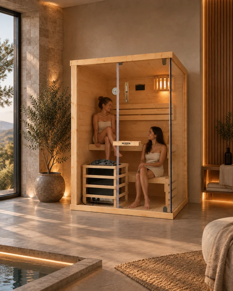 Sauna Finlandesa para Casa 2-3 Personas