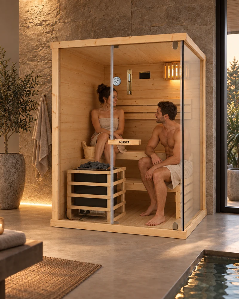 Sauna Finlandesa para Casa 2 Personas