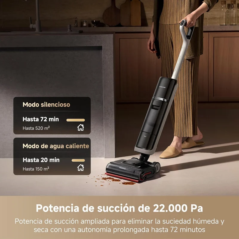 Dreame – H15 Pro Heat aspirador en seco y húmedo