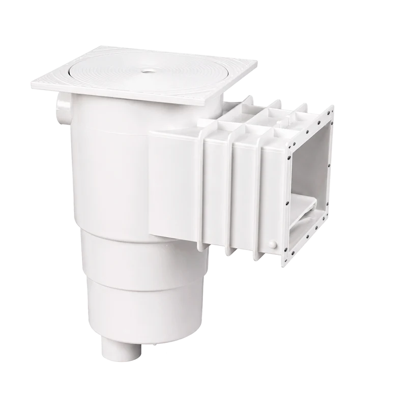 Skimmer QP para piscina de liner y poliéster boca 200 mm con tapa cuadrada Ref. 500186C