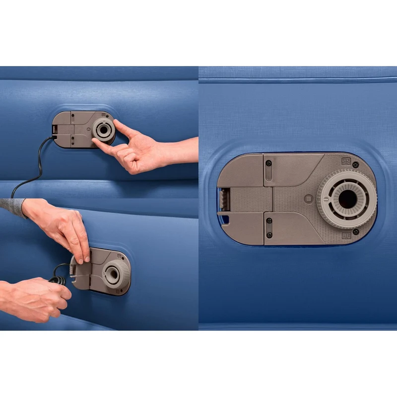 Bestway - Tritech Cama hinchable con motor integrado