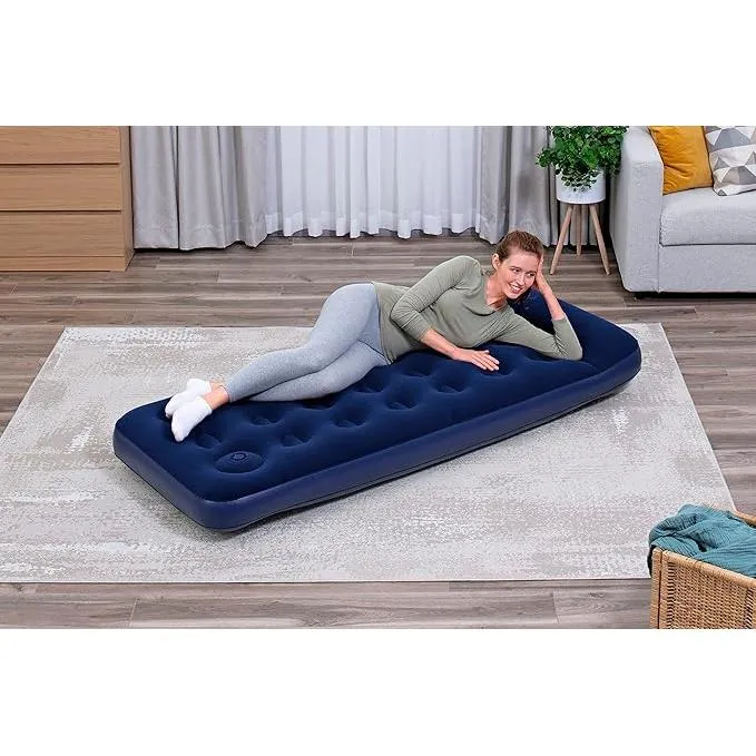 Bestway - Colchón hinchable con bomba de pie integrada