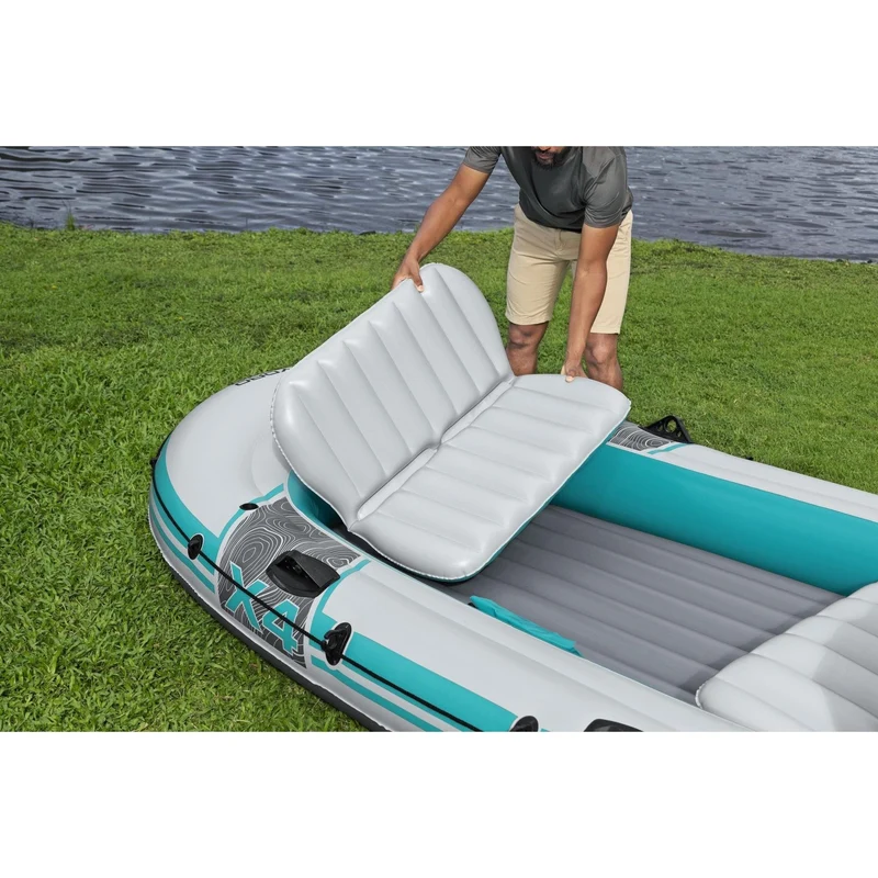 Bestway – Barca hinchable Hydro-Force Adventure Elite X4 Raft Set (315 × 165 cm)