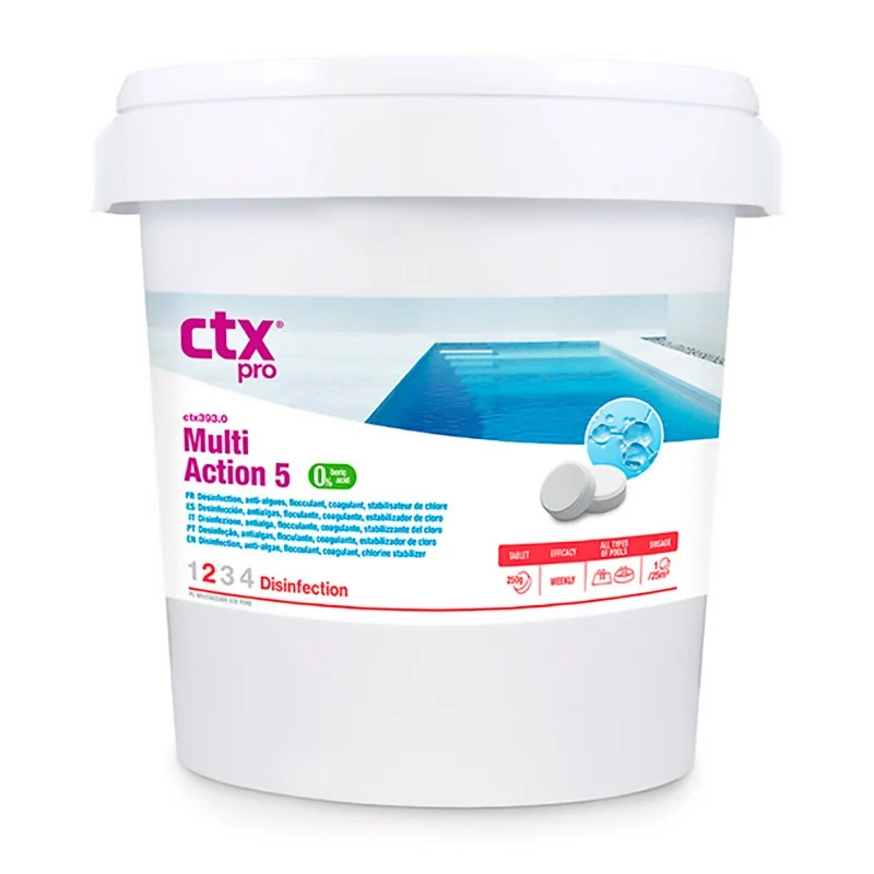 CTX-393.0 MultiAction 5 Tabletas 250 g 25 kg – 0 % Ácido Bórico