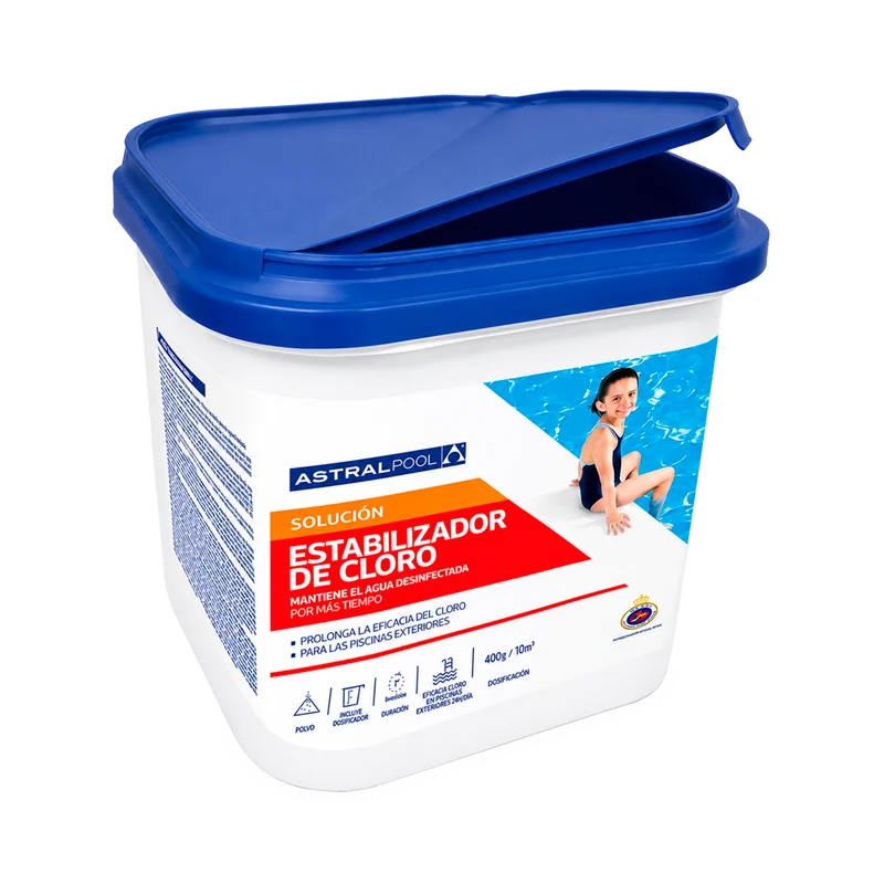 Estabilizador de Cloro AstralPool 4,5 kg para Piscinas