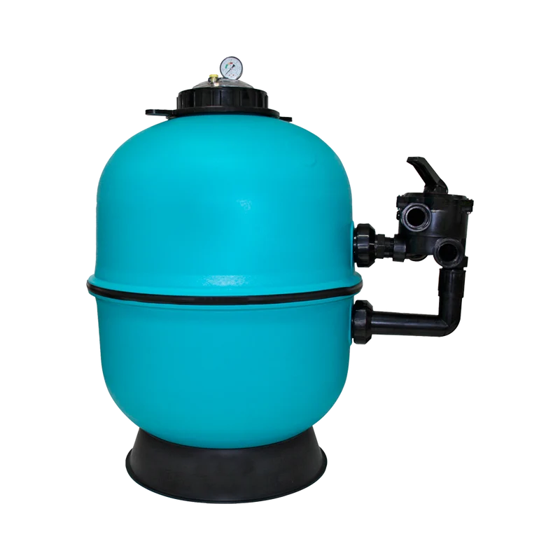 Filtro Inyectado Mediterráneo Ø400 con válvula lateral de 6 vías – 7 m³/h
