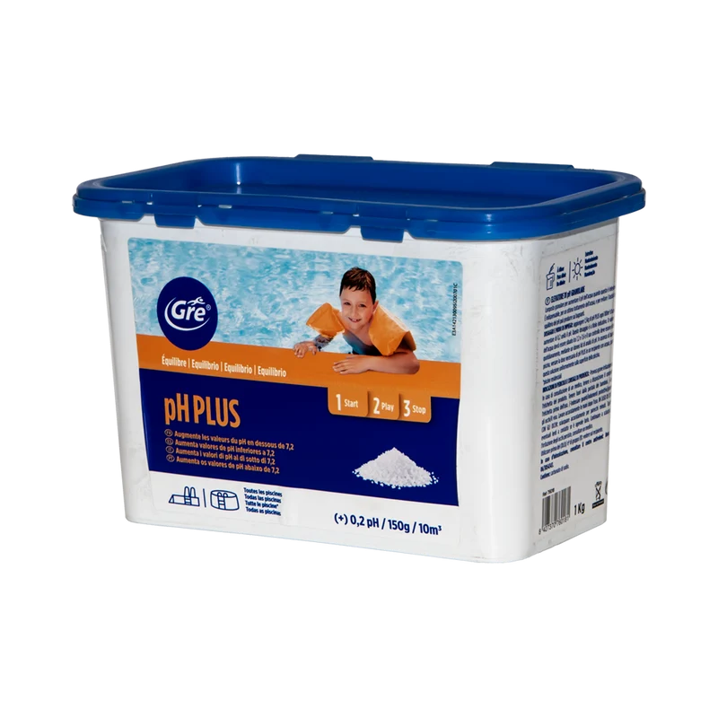 Incrementador de pH granulado GRE pH Plus 1 kg – Ref. 76018