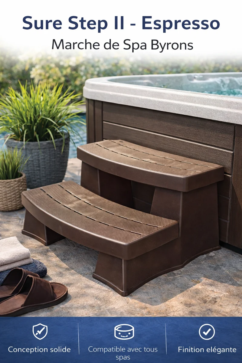 Marche de Spa Byron Sure Step II – Couleur Espresso