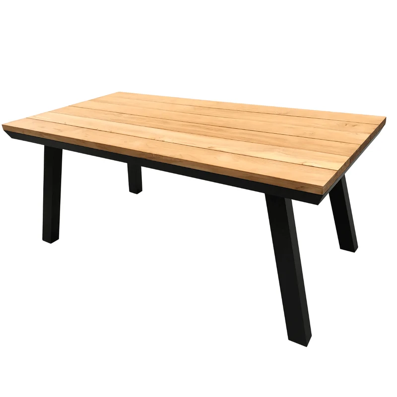 LIQUIDATION TOTALE – Table Maroma en Teck et Aluminium