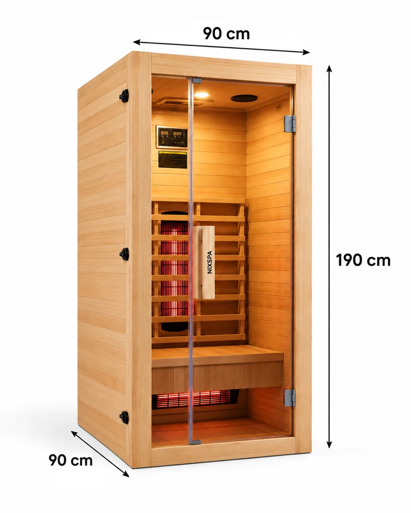 Sauna de infrarrojos para casa individual
