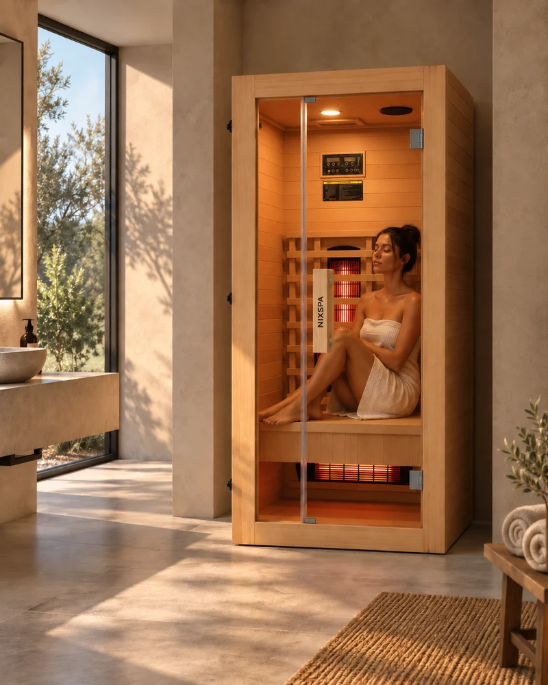 Sauna de infrarrojos para casa individual
