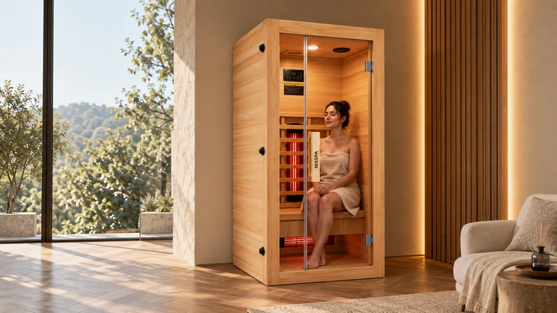 Sauna de infrarrojos para casa individual