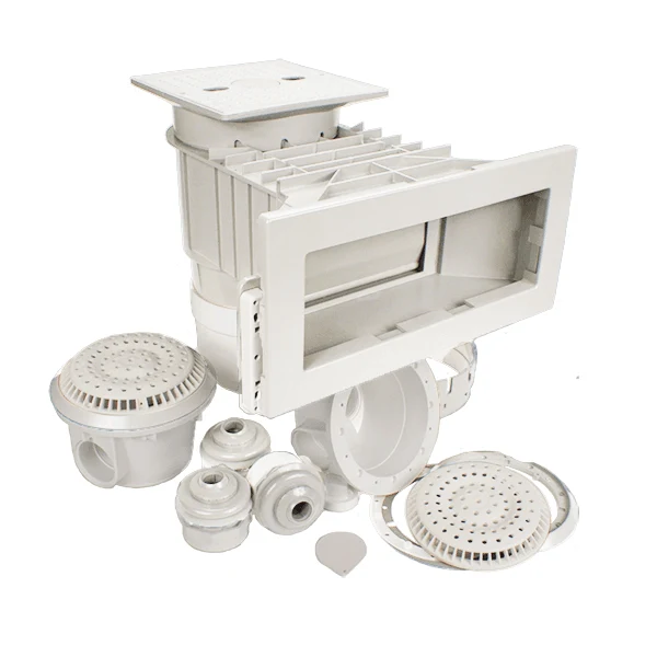 Écumoire Wide Track Auto-Skim avec drain de fond – Hayward SP10852OMTE (blanc)