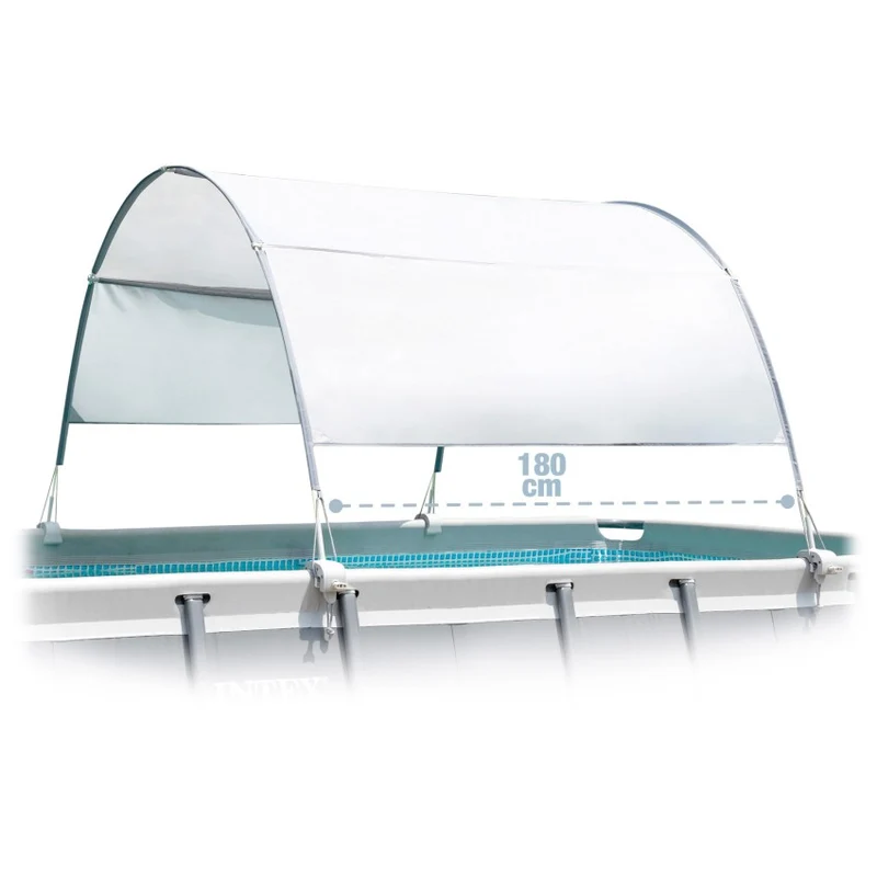 Intex Toldo para Piscinas Desmontables Protección UV+50 Resistente al Viento