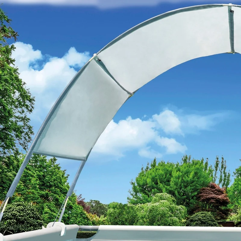 Intex Toldo para Piscinas Desmontables Protección UV+50 Resistente al Viento