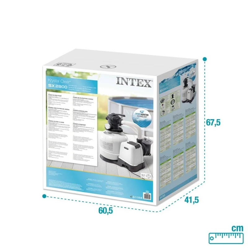 Intex Depuradora Arena SX2800 10.500 L/H para Piscinas