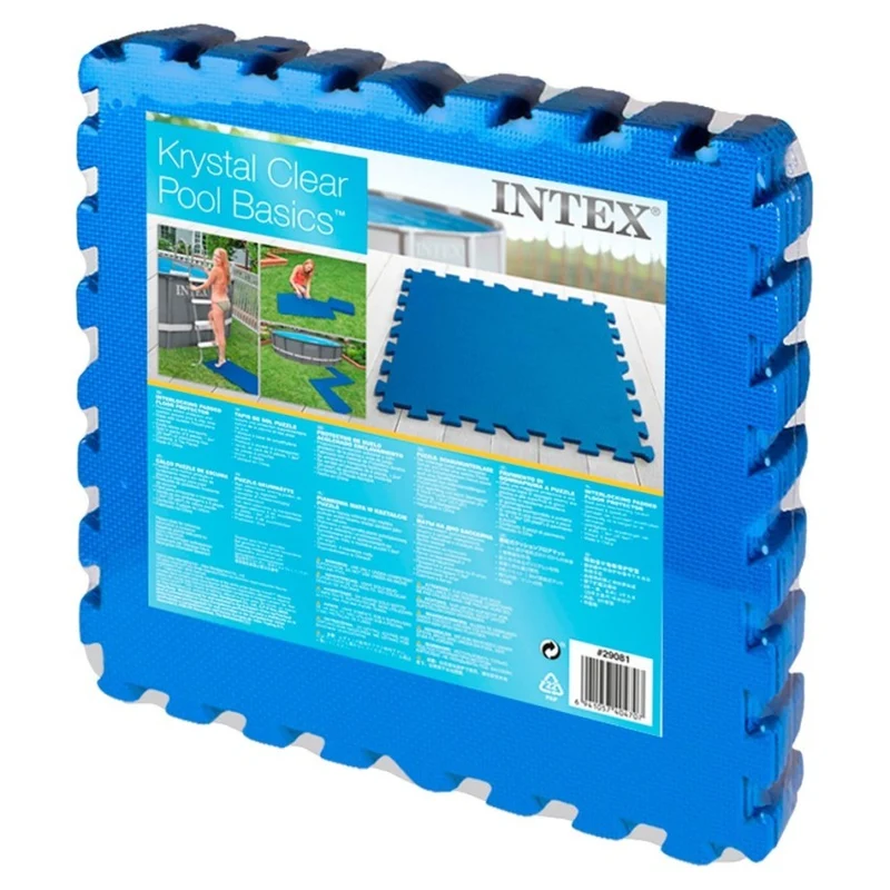 Intex Suelo Protector para Piscinas Puzzle 50x50x1 cm 8 Piezas